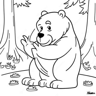 Pagina Da Colorare Di Brother Bear 124689-58802