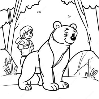 Pagina Da Colorare Di Brother Bear 124689-58803