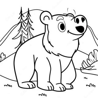 Pagina Da Colorare Di Brother Bear Avventura 124690-58805