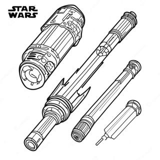 Pagina Da Colorare Del Lightsaber 124922-58983