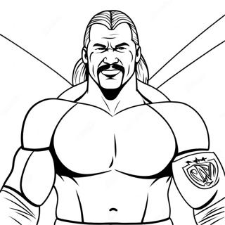Pagina Da Colorare Wwe 125359-59323