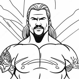 Pagina Da Colorare Wwe 125359-59324