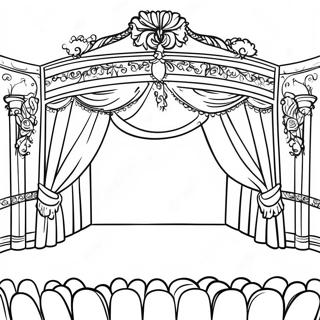 Pagina Da Colorare Del Teatro 125436-59384