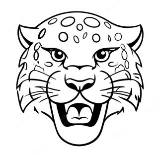 Pagina Da Colorare Della Mascotte Dei Jacksonville Jaguars 125488-59428