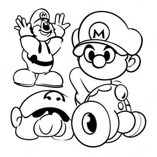 Pagina Da Colorare Di Cappy Mario E Amici 125568-59498