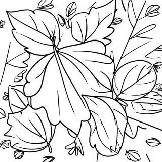 Pagina Da Colorare Di Foglie Dautunno 125747-59626