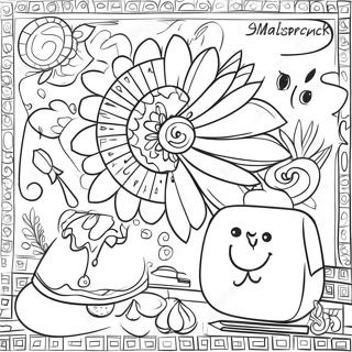 Pagina Da Colorare Vocabolario Spagnolo Colorato 126082-59888