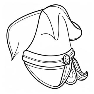 Pagina Da Colorare Del Cappello Da Pirata 126318-60078