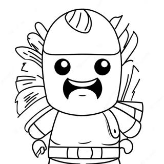 Divertente Avatar Bacon Di Roblox Disegno Da Colorare 127836-61375