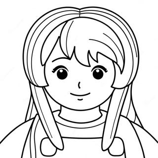 Capelli Bacon Di Roblox Disegno Da Colorare 127837-61377