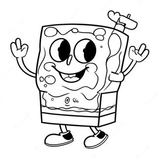 Spongebob E Amici Pagine Da Colorare