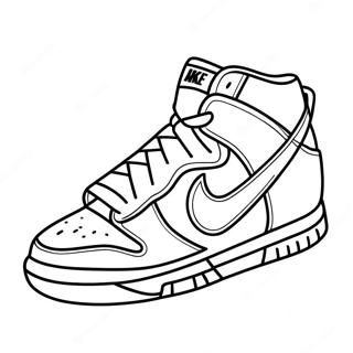 Pagina Da Colorare Delle Nike Dunks 128196-61651