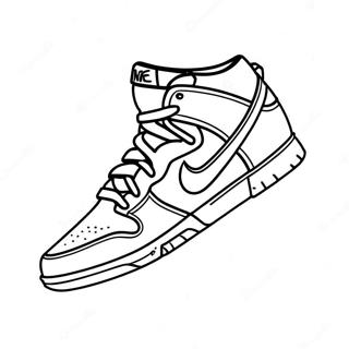 Pagina Da Colorare Delle Nike Dunks 128196-61652