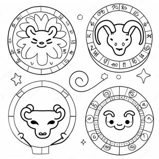 Pagina Da Colorare Dei Segni Zodiacali 128843-62154