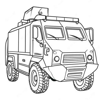 Pagina Da Colorare Del Camion Swat Corazzato 128868-62174