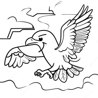 Pagina Da Colorare Di Aquile Maestose In Volo 129506-62679