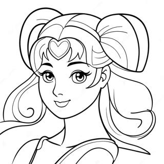 Principessa Serenity Sailor Moon Pagine Da Colorare