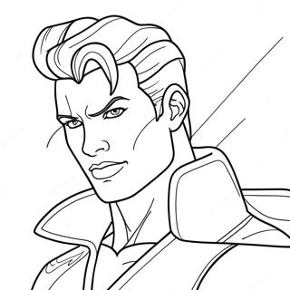 Pagina Da Colorare Jackson Storm Figo 129893-62979