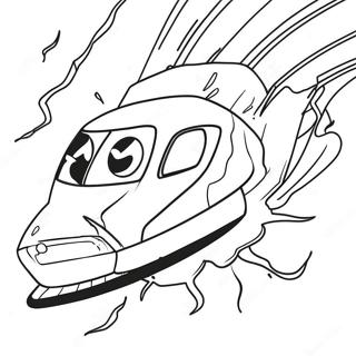 Jackson Storm Con Pagina Da Colorare Di Lampi 129894-62983