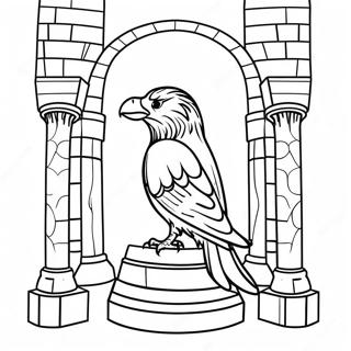 Pagina Da Colorare Della Torre Di Ravenclaw 130073 63121