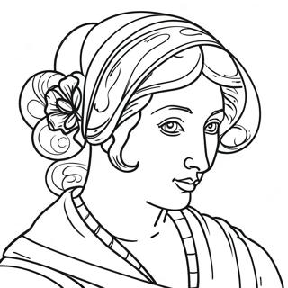 Pagine Da Colorare Dei Ritratti Rinascimentali 130305-63307