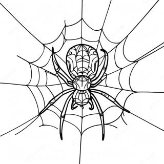 Pagine Da Colorare Della Ragnatela Spaventosa 130353-63336