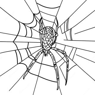 Pagina Da Colorare Con Ragnatela Gigante 130356-63346