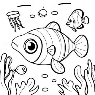 Sebastian Avventura Sottomarina Da Colorare 130613-63545