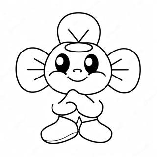 Pagina Da Colorare Con Un Simpatico Personaggio Trifoglio 130665-63585