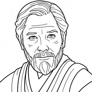 Obi Wan Kenobi Pagine Da Colorare