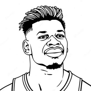 Pagina Da Colorare Di Jimmy Butler 131357-64108