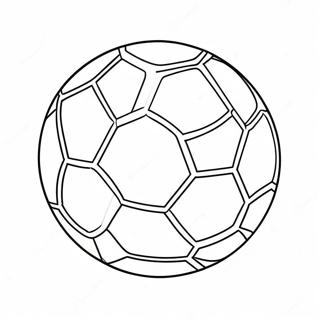 Pagina Da Colorare Di Un Pallone Da Calcio In Volo 13148 2879