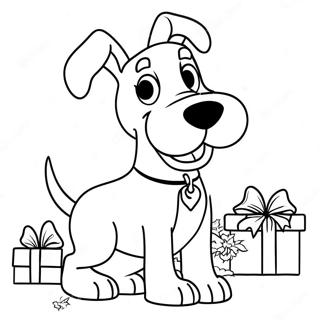 Pagina Da Colorare Di Scooby Doo A Natale 131511-64226