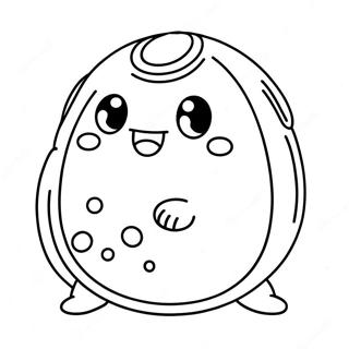 Tamagotchi Pagine Da Colorare