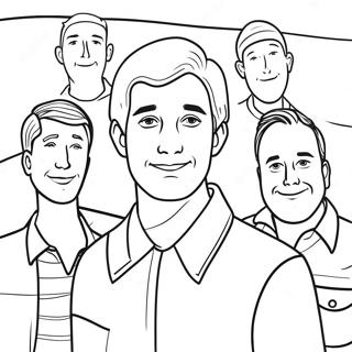 Pagina Da Colorare Di James Con Gli Amici 131669-64359