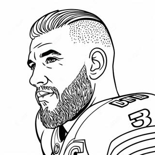 Pagina Da Colorare Di Travis Kelce 131691-64368