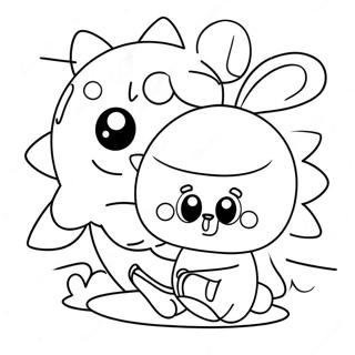 Pagina Da Colorare Del Chibi Sole E Luna Fnaf 131951-64572