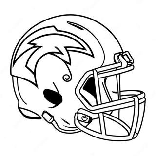 Pagina Da Colorare Del Logo Dei Chargers 132384-64908
