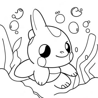 Pagina Da Colorare Dei Pokemon Acquatici Giocosi Nelloceano 132721 65179