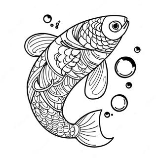 Pagina Da Colorare Pesce Koi 132770-65207