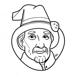 Pagina Da Colorare Del Pellegrino Facile 132847-65266