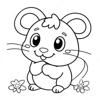 Pagina Da Colorare Di Hamtaro 133001-65386