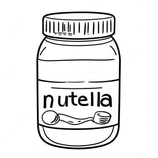 Nutella Pagine Da Colorare