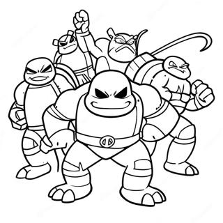 Lascesa Delle Tmnt Disegno Da Colorare 133183-65526