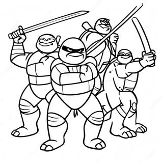 Lascesa Delle Tmnt Disegno Da Colorare 133183-65528