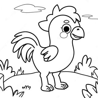 Disegno Da Colorare Dellavventura Di Chocobo 134467-66525