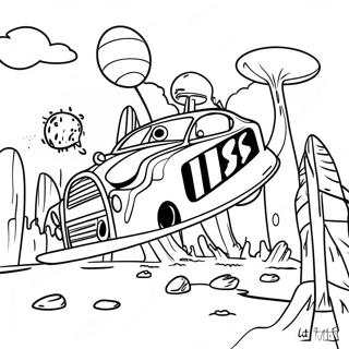 Pagina Da Colorare Delle Attrazioni Avventurose Degli Universal Studios 134520-66575