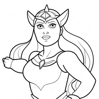 Pagina Da Colorare Di She Ra Che Si Trasforma 134599-66638