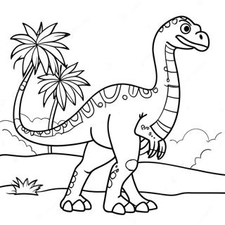 Pagina Da Colorare Di Therizinosaurus 134621-66643