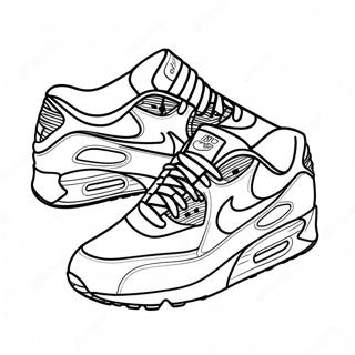 Disegno Da Colorare Di Sneaker Air Max 134673-66682